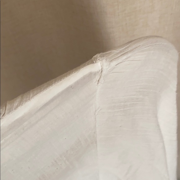 Joie white boho gauze blouse M - Picture 6 of 8